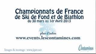 preview picture of video 'Teaser Championnats de France Nordiques Les Contamines Mars 2013'