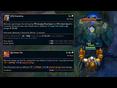 New Blitzcrank Buffs are...