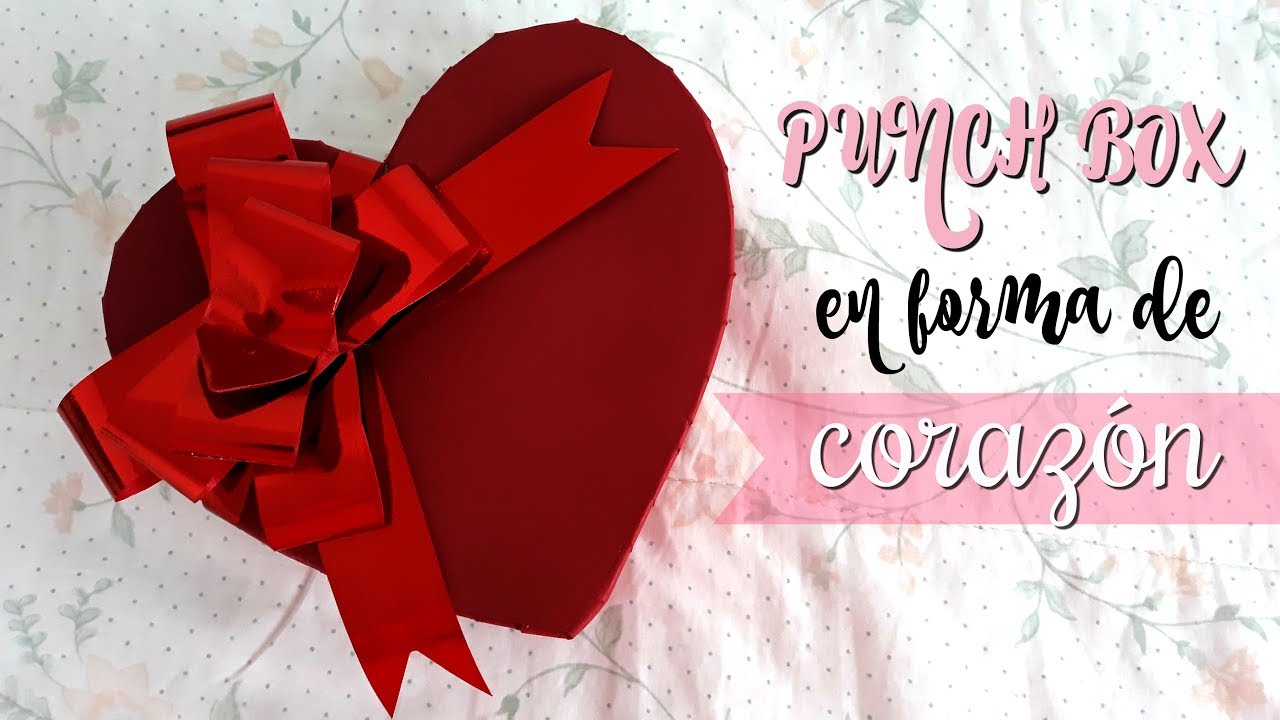 DIY ♡ CAJA PARA MI NOVIO /A EN FORMA DE CORAZÓN | Erandy Paz