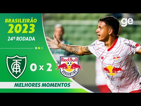 Gols e lances de América-MG x Red Bull Bragantino