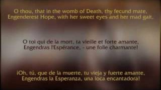 Les Litanies de Satan (Sub: Eng-Fra-Esp)