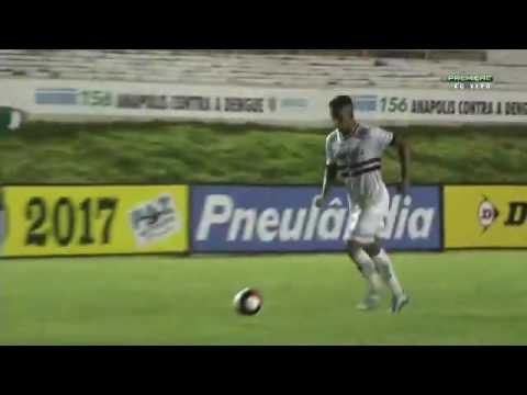 Gol: Anápolis 1 x 1 Goiás Campeonato Goiano 2017