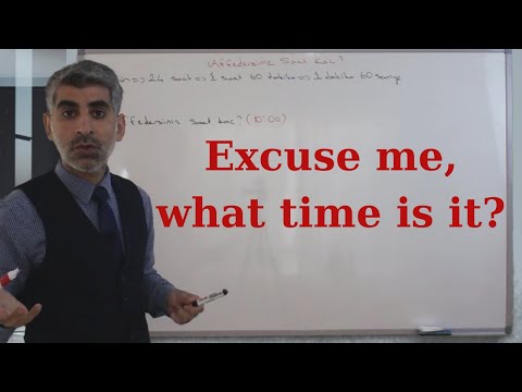 Telling Time in Turkish-Turkish Lessons 49 -Learn Turkish -Турски јазик - курс по турски-турски език