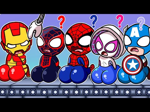 SPIDER-MAN BREWING CUTE BABY & CUTE PREGNANT - Marvel's Spidey and his Amazing Friends Animation #01