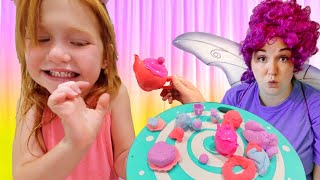 MOM Tea Party MAKEOVER!!  Adley invites you to a UNiCORN and ROCKER pretend play surprise with Dad!