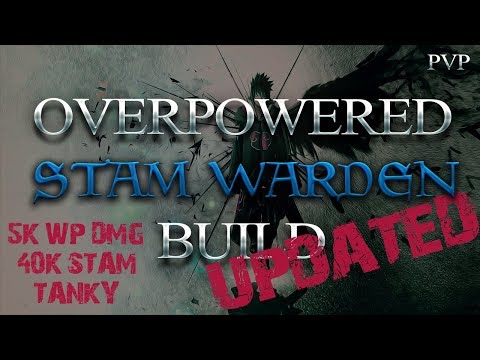OVERPOWERED STAMINA WARDEN BUILD - WOLFHUNTER META [INSANE DAMAGE + SUSTAIN]