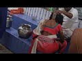Young Aunty Shaving Her Head Completely Mottai