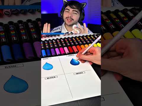 Como Desenhar Gota de Água realista 💧