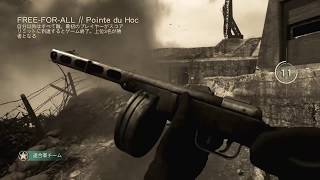 ［CoD:WW2 ］PPSHはやはり強い!!!　FFA#10 [裏山C]