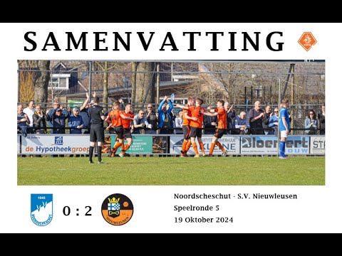 Samenvatting Noordscheschut 1 - S.V. Nieuwleusen 1