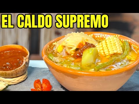 EL MÁS EXQUISITO CALDO TLALPEÑO TRADICIONAL Y CALIENTITO / #ConSaborAMexico