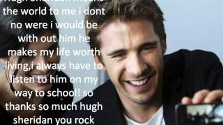 Hugh Sheridan Thanks So Much Your Amazing! :)