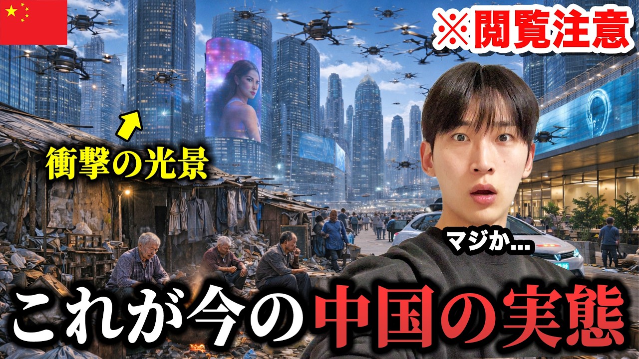 “今の中国の実態”を全てお見せします。変わり果てた衝撃の光景に言葉が出ませんでした…