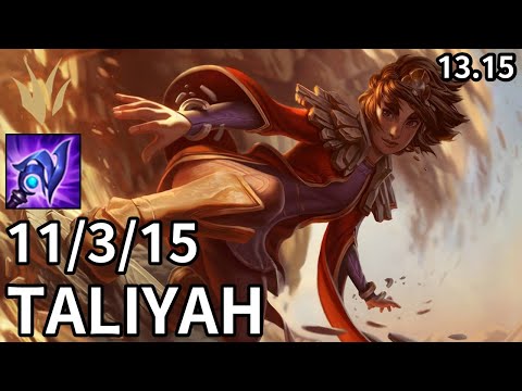 Taliyah Jungle vs Jarvan IV - KR  Grandmaster | Patch 13.15