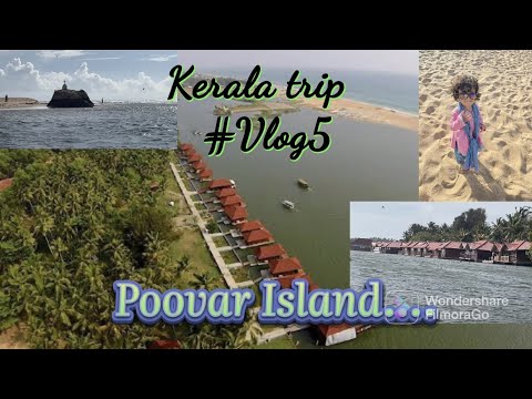 Poovar island 🏝 ko dekh ke bhut mja aaya//Sarvika ne bhut maje kiye#island#beach#vlogs#boating