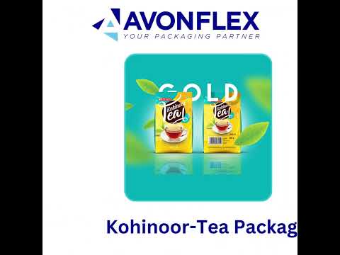 Printed Laminated Tea Packaging Pouch
