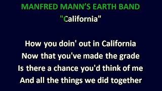 Manfred Mann&#39;s Earth Band - California