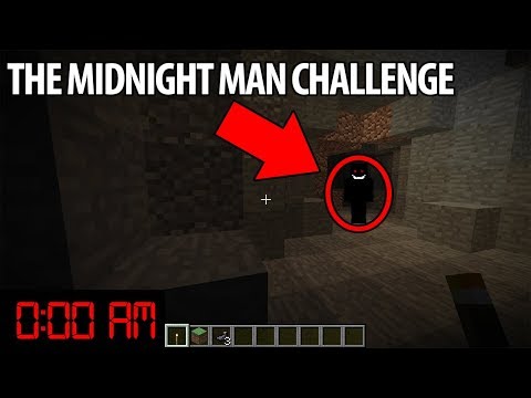 Do NOT Play on the MIDNIGHT MAN Seed in Minecraft at 3:00 AM! (Scary Minecraft Video)