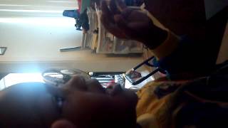 My son singing along w/ Mprynt