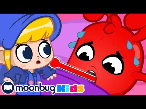 Morphle is Sick - with Subtitles | Morphle TV | Cartoons for Kids | Moonbug Kids Literacy