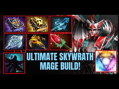 #59 ULTIMATE SKYWRATH MAGE BUILD? Atomic War Dota2 gameplay on Lord Invoker with Skywrath Mage