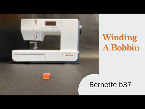 Winding A Bobbin on a Bernette b37
