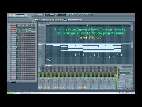 Fl Studio fruity tutorial - project  3am by 2rec