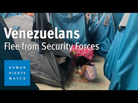Venezuelans Flee from Abusive Security Forces
