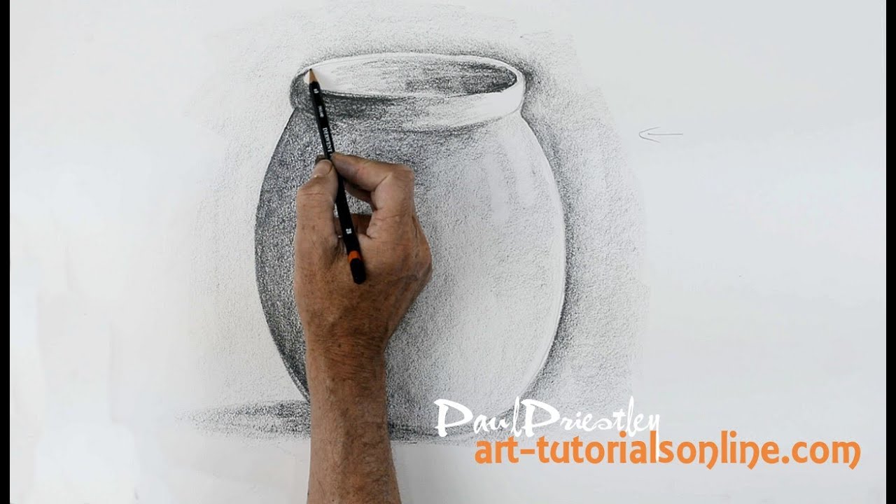Start Drawing: PART 6 - Draw a Simple Pot