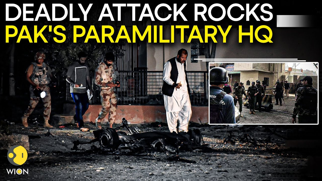 Pak Suicide Bombing LIVE: Suicide Attack Hits Pakistan Paramilitary HQ in Peshawar, 3 Killed | WION