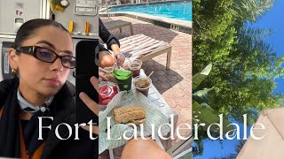 My winter escape layover, a flight attendant vlog