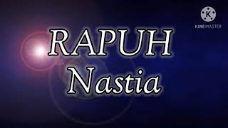 Download lagu RAPUH -Nastia Karaoke mp3