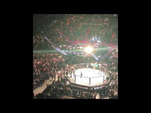 Nicolas Dalby walkout at UFC Copenhagen