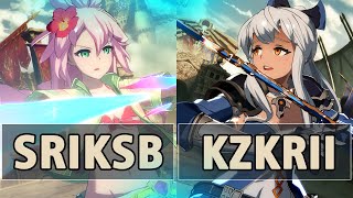 GBVSR:🔥SRIKSB (Zooey) Vs kzkrll (Vira)🔥| High Level Gameplay.