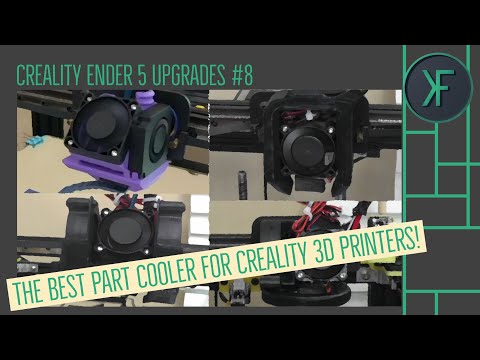 The Best Part Cooler for Creality 3D Printers (Ender 5 Upgrades #8)