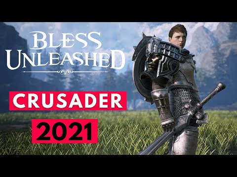 BLESS UNLEASHED PC Crusader Class First Impressions & Gameplay! (NEW MMORPG 2021 F2P PC/PS5/XBOX)