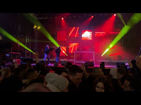 Hiljson Mandela x Miach - Anđeo / SRAM (Live @ Trg bana Jelačića Zagreb | Doček Nove 2025 Godine)