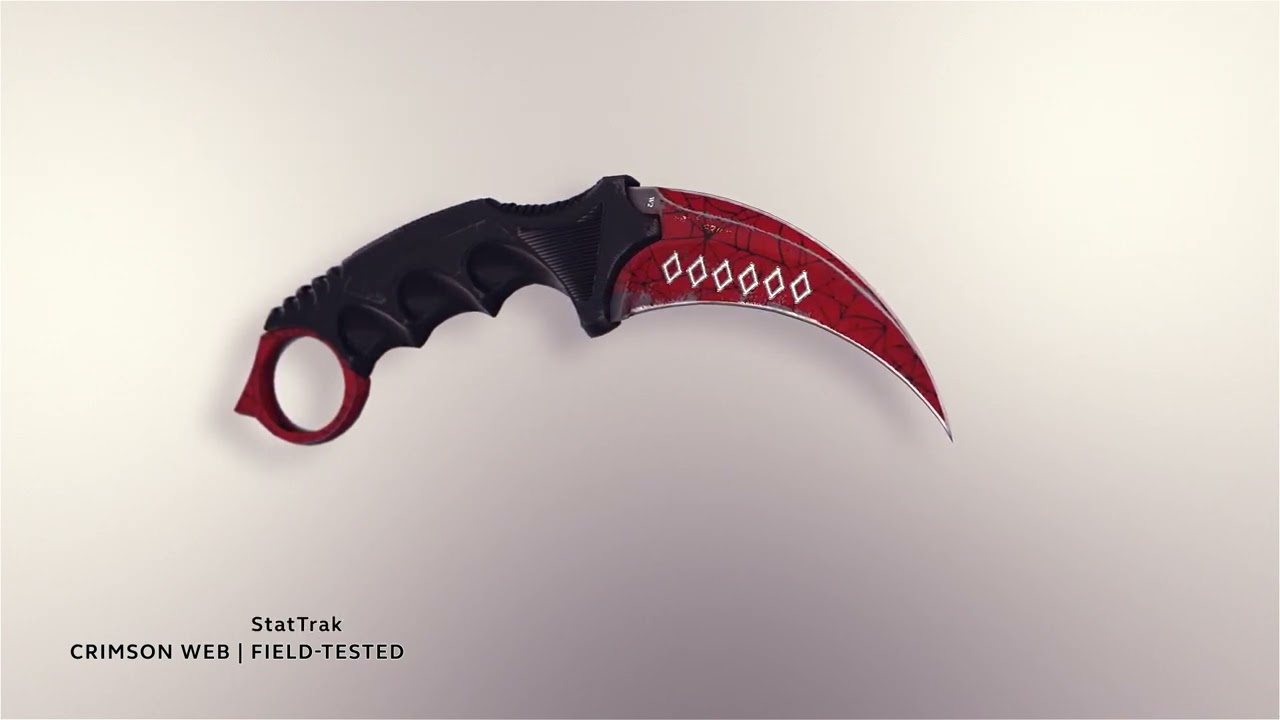 Preview image 2 of ★ Karambit | Crimson Web (Factory New)