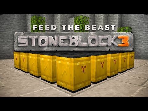 StoneBlock 3 EP21 Mekanism Polonium Pellet Automation