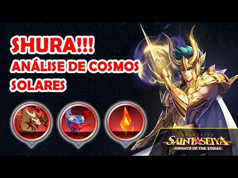 Análise de Cosmo do SHURA DE CAPRICÓRNIO - Solar - Saint Seya Awakening