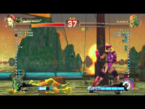 Wild Thing 360 (Cammy) vs medina313 (Dhalsim) SSF4AE Rank
