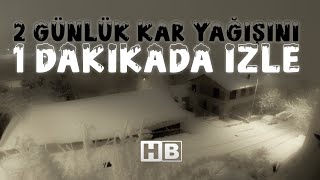 İstanbul Büyük Kar Yağışı 2021 / Snow is Coming #istanbul #çamlıca #ka