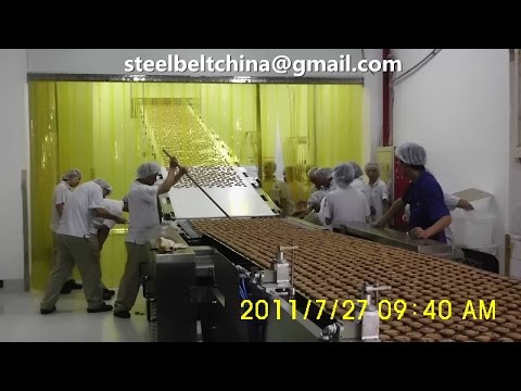 CT1300 High Strength Carbon Steel Belt for Bakery Oven as Food Conveyor