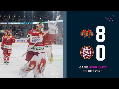 EHC Biel-Bienne vs. Genève-Servette HC - Game Highlights