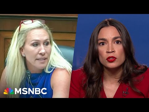 AOC on the real story behind that Marjorie Taylor Greene exchange