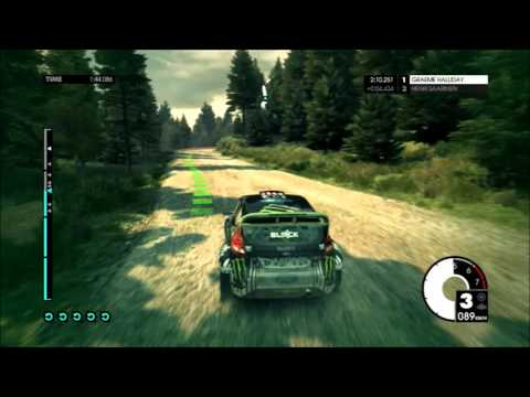 Dirt 3 Gameplay PS3 HD Finland Rally Stage 3