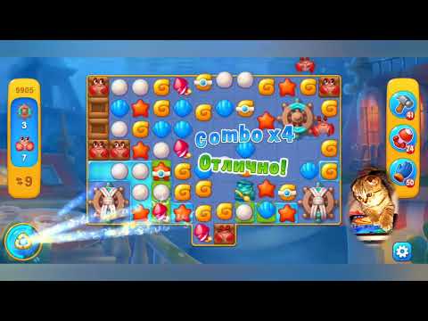 Fishdom 2022, no Boosters,   9905  level  -  прохождение без бустеров,   9905  уровень.