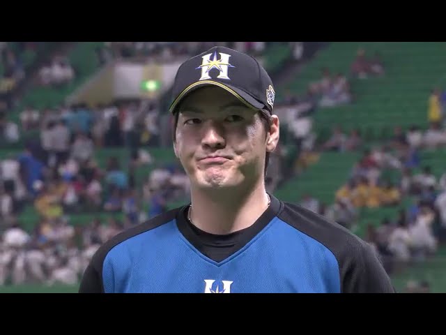 ファイターズ・有原投手ヒーローインタビュー 2016/9/22 H-F