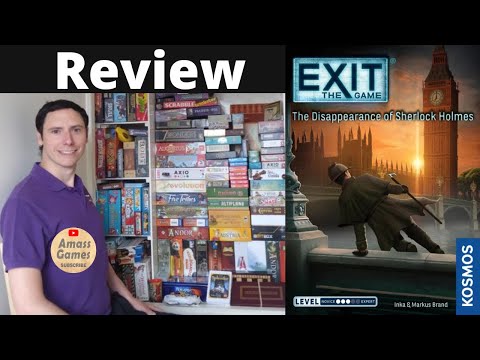 Review of Exit:the Game The Disappearance of Sherlock 