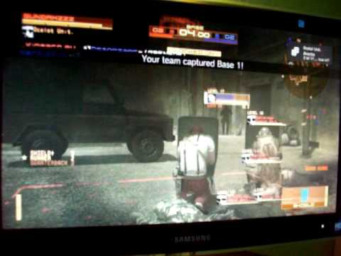 MGO2 Ocelot unit- vs Flawless clan war BASE CC part 1